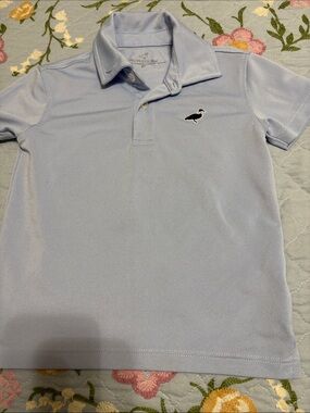 Properly Tied Light Blue Polo Shirt Embroidered Mallard Duck PreOwned